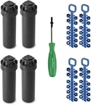 Rain Bird 5000 Series Rotor Sprinkler Heads - With Nozzles And Tool Free Ship New. Price: $65.97.