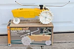 90S Nelson 200 1860 Cast Iron Lawn Tractor Traveling Sprinkler Train W/box Used. Price: $60.00.