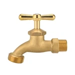 Efield Outdoor Garden Hose Faucet /valve 1/2" Male Npt 3/4" Ght Threaded New. Price: $9.99.