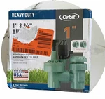 Orbit 57604 1" Fpt 100 Series Anti-siphon Automatic Sprinkler Valve With Flow Open. Price: $23.99.