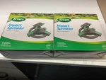 Two New Scotts Impact Sprinkler With Foldable Spikes For Stability High. Price: $24.77.