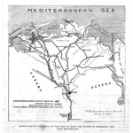 Nile Delta System Of Irrigation & Land Reclamation - Antique Print 1882 Used. Price: $10.73.