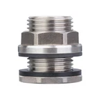 Rainpal SSBF020 Stainless Steel 304 Bulkhead Tank 1/2 Inch, New. Price: $11.82.