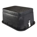 Nds 20X13IN Rectangular Black Valve Box With Cover New. Price: $118.44.