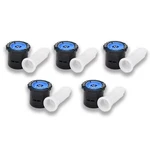 (5) Toro O-10-H Spray Nozzle 10' Radius 180 Arc Female Thread H2O Chip New. Price: $19.95.
