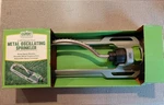 Expert Gardener 4,000SF Metal Oscillating Sprinkler Adjustable Brass Nozzle New. Price: $15.00.