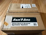 Rain Bird 32HE Hose End In-ground Sprinkler System Open. Price: $60.00.
