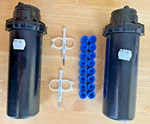 2 New Hunter Pgp Ultra Rotor 4" -free Keys & Nozzles, 1 Sprinkler Head. Price: $34.99.