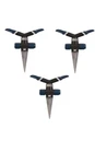 3 Gilmour Metal Spike Base Whirling Sprinkler 1800 Sq Ft New. Price: $31.88.