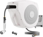 Retractable 100FT Garden Hose Reel With 9-PATTERN Sprayer Wall Mounted New. Price: $345.99.