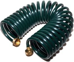 Funjee 50FT Lightweight Eva Coil Garden Hose - Solid Brass Fittings, Green New. Price: $33.99.