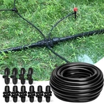 Drip Irrigation Tubing 100FT 1/2 Inch With Pack Fittings 062 Line Hose 3-WAY New. Price: $89.99.