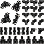 Moxweyeni Push To Connect Fittings Air Line Pneumatic Kit 28 Pieces ... New. Price: $17.21.
