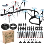 Push-to-connect Drip Irrigation System Kit, Complete Premium Garden Watering New. Price: $69.14.