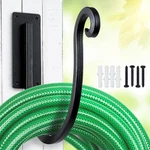 Junshuo Hose Holder Wall Mount (METAL/8-INCH) Heavy-duty Garden Hanger Outd New. Price: $25.31.
