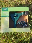 New 2019 Green Orbit Zinc Impact Sprinkler On Plastic Wheeled Base 85' Max Dia. Price: $20.00.