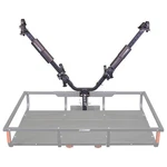 Let's Aero Rack-it 2 Bike Accessory Carrier, Metal Cargo Rack, 80 Lb Capacity New. Price: $69.99.