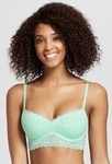 Xhilaration Longline Push-up Bra Aqua Float Choose Size New. Price: $5.99.
