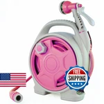 Portable Hose Reel, 50FT Garden For Outside, Lightweight Wit New. Price: $48.82.