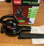 Nob Toro Power Sweep 160 Mph 155 Cfm 7AMP Electric Blower 51585 Open. Price: $60.00.