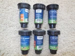 Lot 6 New Orbit 2" Pop-up, 54185 Sprinklers Spray Heads W/ Center Strip Patter. Price: $39.99.
