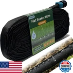 Secbulk 2025 Flat Soaker Hose 50FT - Drip Garden Irrigation System New. Price: $43.73.
