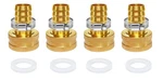 Youho Garden Hose 1/2 4PCS Female Thread, 3/4GHT(F) To Barb New. Price: $18.99.