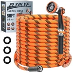 Plyplye Flexible Garden 50 Ft, Non-expanding Lightweight Water Hose, With 1 New. Price: $51.98.