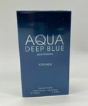 Aqua Deep Blue For Men's Cologne 3.4 Fl. Oz Eau Toilette Fragrance Couture New. Price: $14.39.