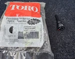 (qty 25) Toro O-T-15-HP: Precision Series Spray Nozzles With H2O Chip Technology Open. Price: $141.41.