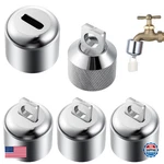 Pack Brass Water Spigot Lock For 3/4" Garden Male Hose Thread Faucet Bib New. Price: $82.93.