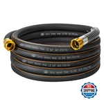Vundara 5/8 In. 25 Ft. High Flow Heavy Duty Garden Hose Flexible Hybrid Rubber New. Price: $43.57.