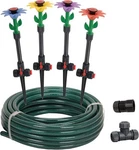 Eden 97065 Daisy Above-ground 50 Ft Garden Hose And Sprinkler System, Diy Plant New. Price: $79.98.