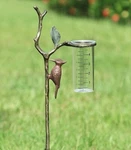 Spi Home 34144 Woodpecker Rain Gauge Watcher Garden Stake Large Wide Mouth Glass New. Price: $99.00.