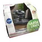 New Gilmour Impulse Metal Pulsating Lawn Sprinkler Larg 5800 Sq. Ft Model 1675MB. Price: $69.99.