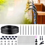 360 Adjustable Drip Irrigation System - 30FT Garden Watering With 10 Noz New. Price: $27.34.