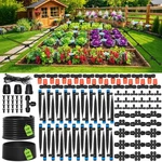 Mixc 300FT Drip Irrigation System Kit, 100FT Main TUBE+200FT 1/4'' New. Price: $91.58.