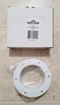 Hydrofarm HAF4 Habitat 4" Double Flange Kit White Brand New In Box. Price: $12.00.