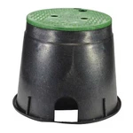 Nds 111BC Valve Box, Round, 10 In H 9-1/2 Dia New. Price: $14.69.