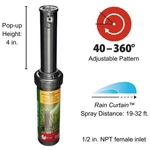 Reliable Rain Bird 32SA Gear Drive Rotor, 19'-32' Spray New. Price: $27.99.