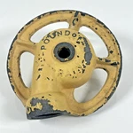 Vintage Nelson Yellow "pound Of Rain" Stationary Full-circle Pattern Sprinkler Used. Price: $19.99.