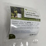 Mister Landscaper 1/4 Outlet Sprinkler Adapter 234223 MLA-SPR1 For Drip Spray New. Price: $5.55.