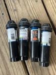 Orbit 54345 4" 300 Series Spring-loaded Pop-up Sprinklers With Half Pattern New. Price: $29.65.