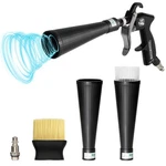 High Pressure Car Cleaning Gun With 2 Nozzles & Brush, Air Blow For Inter... New. Price: $48.55.