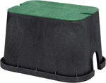 Orbit 53212 12" Standard Rectangular Sprinkler Valve Box, Black With Green Lid New. Price: $31.95.