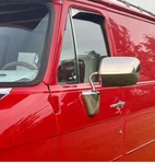 Stainless Steel Screw-on Rain Guard Vent Visors For 1971-95 Chevy & Gmc G10 Van New. Price: $99.95.