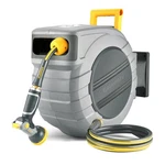 Garden Hose Reel 5/8 X 100 Ft Retractable Uv Resistant Heavy Duty Glahoden Wall New. Price: $209.99.