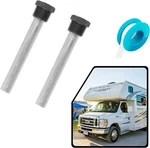 Rv Water Aluminum/zinc Anode Rod For Atwood Heaters, Eau Pack 1/2" Npt New. Price: $21.20.