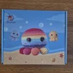 Crochetta Family Pack Octopus Kit With Yarn, Hook, Stuffing, Eyes New. Price: $19.99.