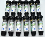 12 Pack Rain Bird 1804FDSP25 4" Pop-up Sprinkler 360 Full Circle 8'-15' Distance New. Price: $64.99.